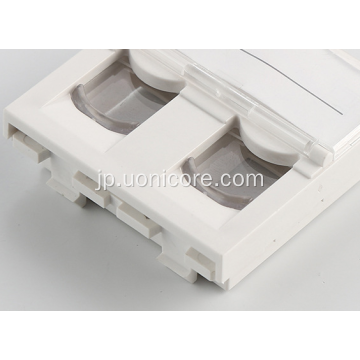 RJ4545x45フレンチタイプフェイスプレートウォールプレート